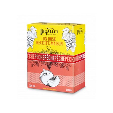 rose peche bib 3l bigallet