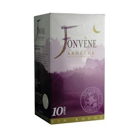 VDP Ardèche rouge Fonvène BIB 10L