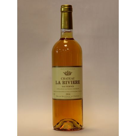 Sauternes Chateau la Rivière