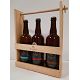 Caisse bois 3 bouteilles 75cl Rivière d'Ain