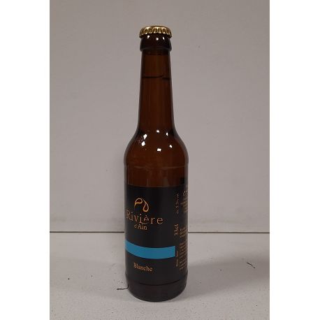 Bière Rivière d'Ain blanche 33cl
