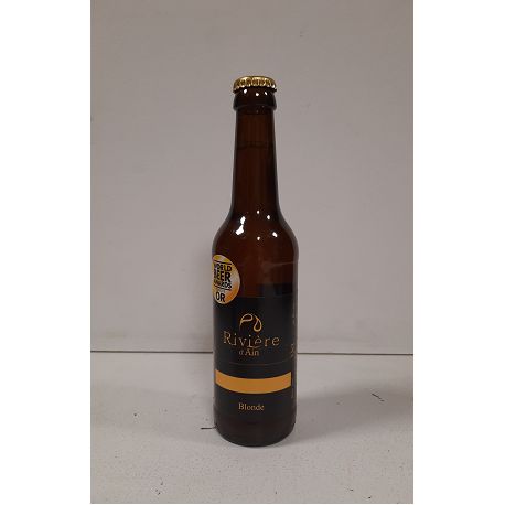 Bière Rivière d'Ain blonde 33cl