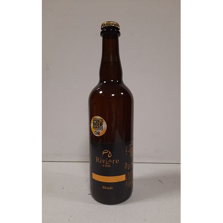 Bière Rivière d'Ain blonde 75cl