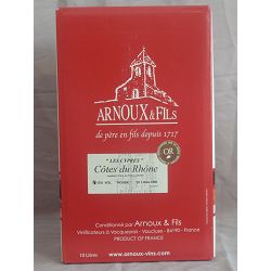 Côtes du Rhone Arnoux bib 10l