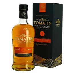 Whisky Tomatin 8 ans Moscatel 70CL 43
