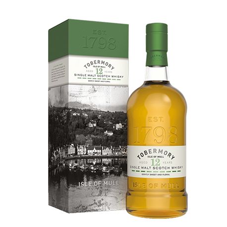 Whisky Tobermory 12 ans 70CL 46.3