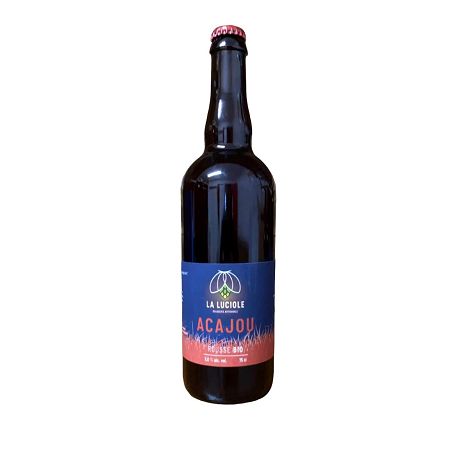 Bière Acajou Rousse La Luciole 75CL