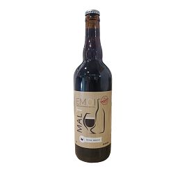 Bière Malt Emoi Brune 75cl