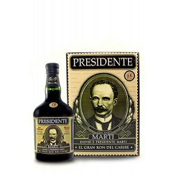 Rhum Presidente Marti 15ans