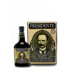 Rhum Presidente Marti 19 ans