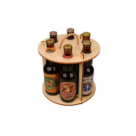 Coffret 6 bieres ronde