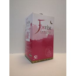 Vin de Pays Ardèche Rose Fonvène Vign Ardèchois BIB 5L