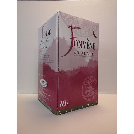 Fonvène rosé Ardèche BIB 10L