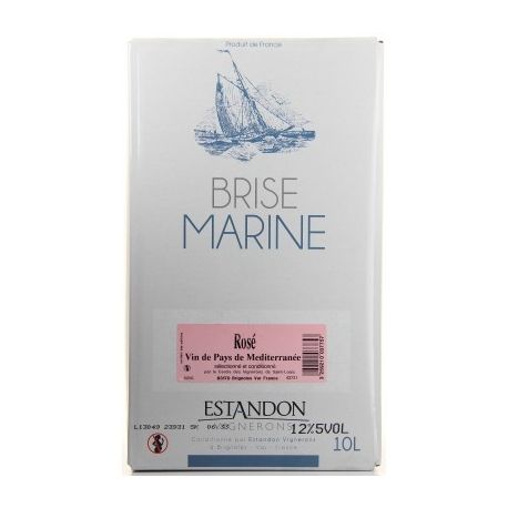 IGP Var Brise Marine rosé BIB 10L