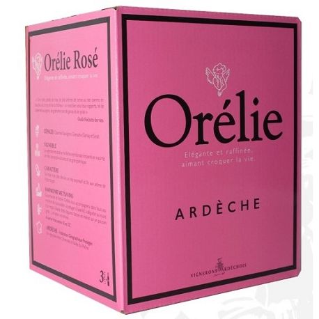 VDP Ardèche Orélie rosé BIB 3L